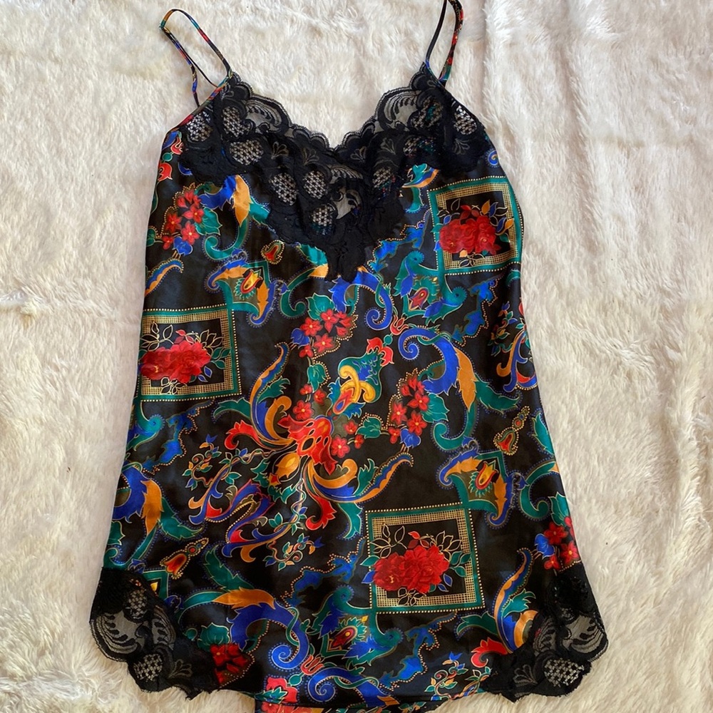 Vintage Victoria’s Secret Gold Label Silky Satin Cami Slip Dress